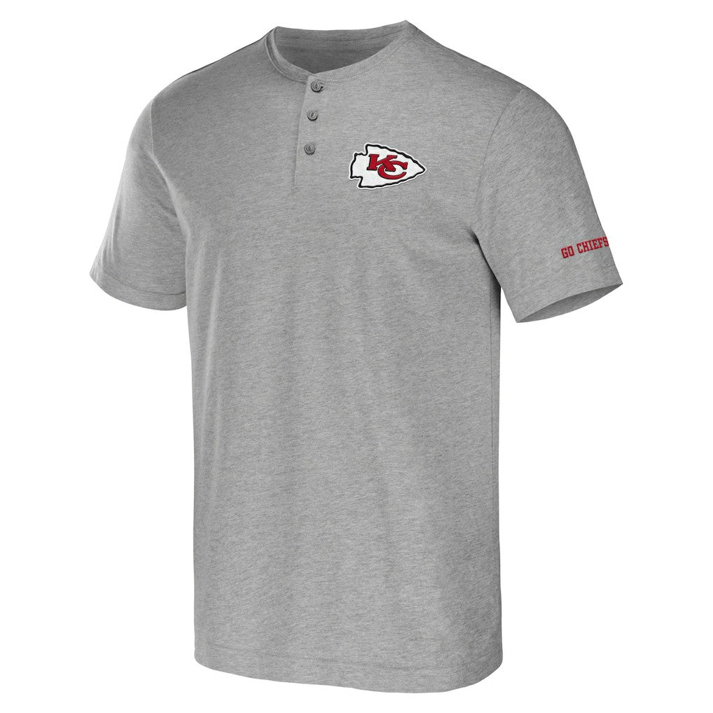 NFL x Darius Rucker Collection Henley T-Shirt - Kansas City Chiefs