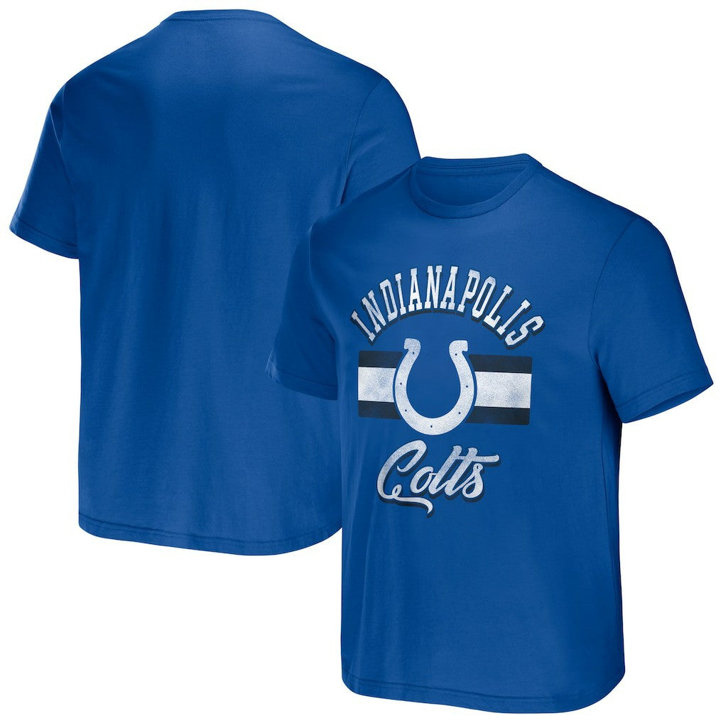 NFL x Darius Rucker Collection Stripe T-Shirt - Indianapolis Colts