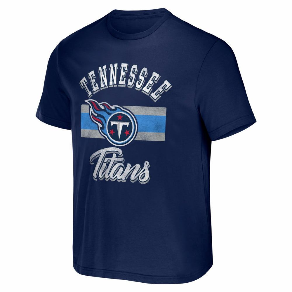 NFL x Darius Rucker Collection Stripe T-Shirt - Tennessee Titans