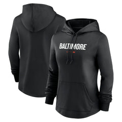 MLB Baltimore Orioles Nike Women's City Connect Pregame Performance Pullover Hoodie