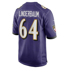 Tyler Linderbaum  Player Game Jersey - Baltimore Ravens