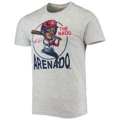 MLB Nolan Arenado St. Louis Cardinals Homage Caricature Tri-Blend T-Shirt
