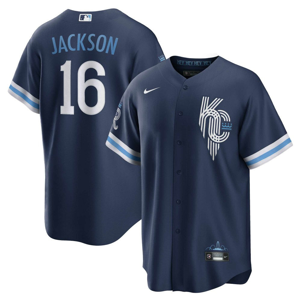 MLB Bo Jackson Kansas City Royals Nike City Connect Replica Player Jersey