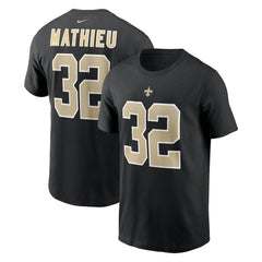 Tyrann Mathieu  Player Name & Number T-Shirt - New Orleans Saints