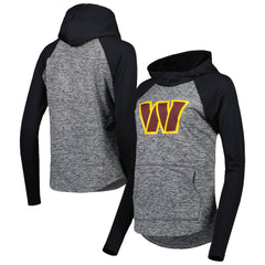 G-III 4Her by Carl Banks Women's ship Ring Raglan Pullover Hoodie - Washington Commanders
