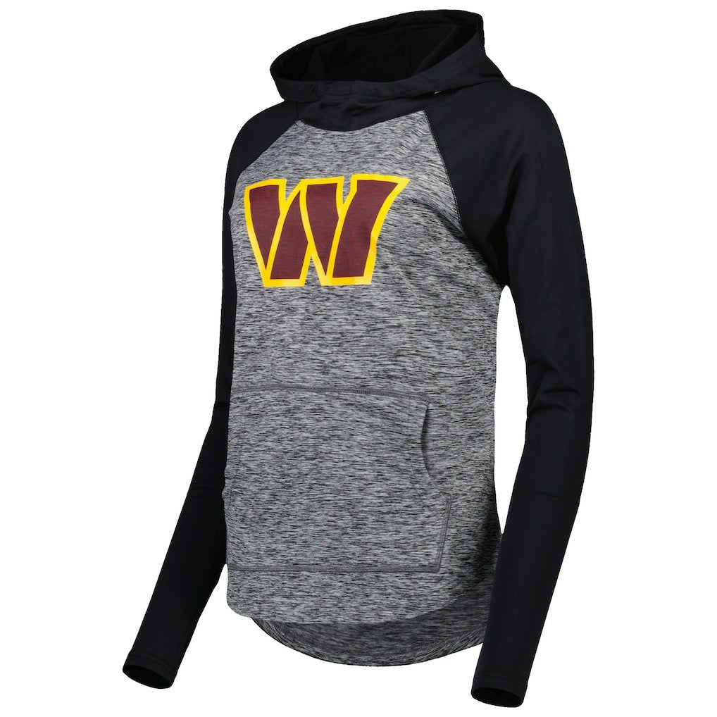 G-III 4Her by Carl Banks Women's ship Ring Raglan Pullover Hoodie - Washington Commanders