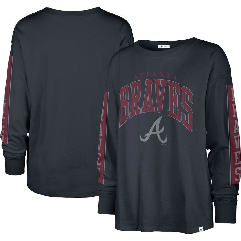 MLB Atlanta Braves '47 Women's Statement Long Sleeve T-Shirt