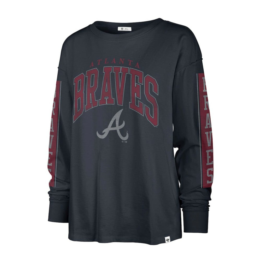 MLB Atlanta Braves '47 Women's Statement Long Sleeve T-Shirt
