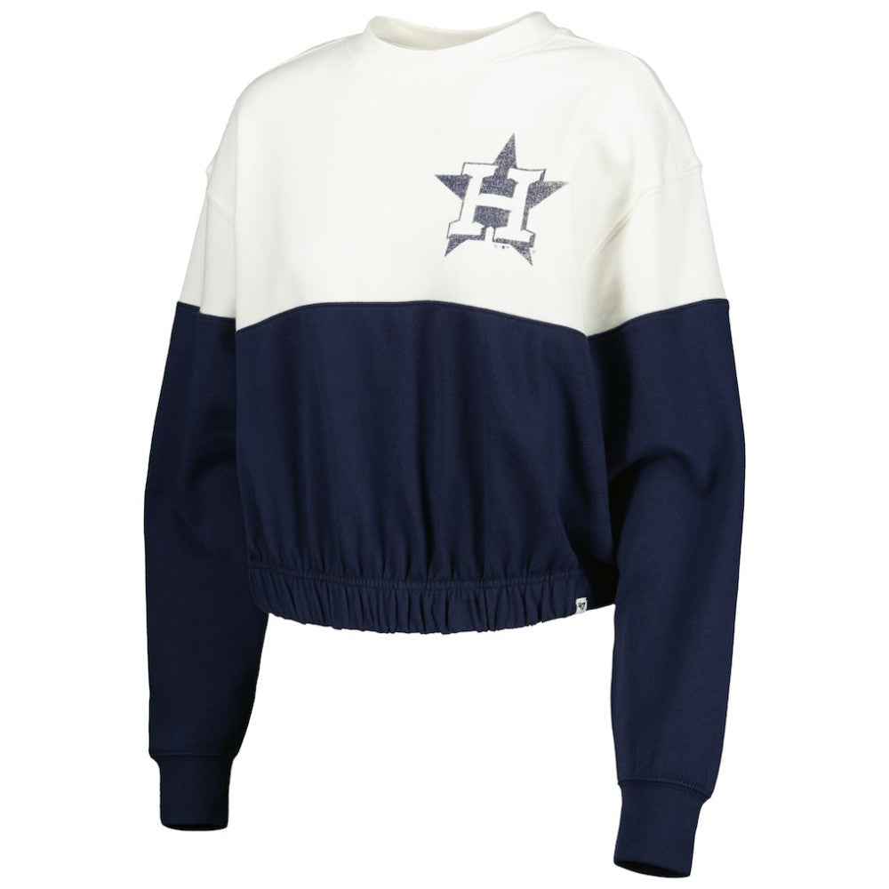 MLB Houston Astros '47 Women's Take Two Bonita Pullover Sweatshirt