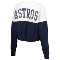 MLB Houston Astros '47 Women's Take Two Bonita Pullover Sweatshirt
