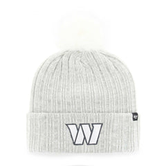 '47 Women's Koda Cuffed Knit Hat with Pom - Washington Commanders