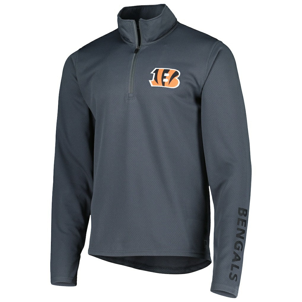 MSX by Michael Strahan Half-Zip Pullover - Cincinnati Bengals