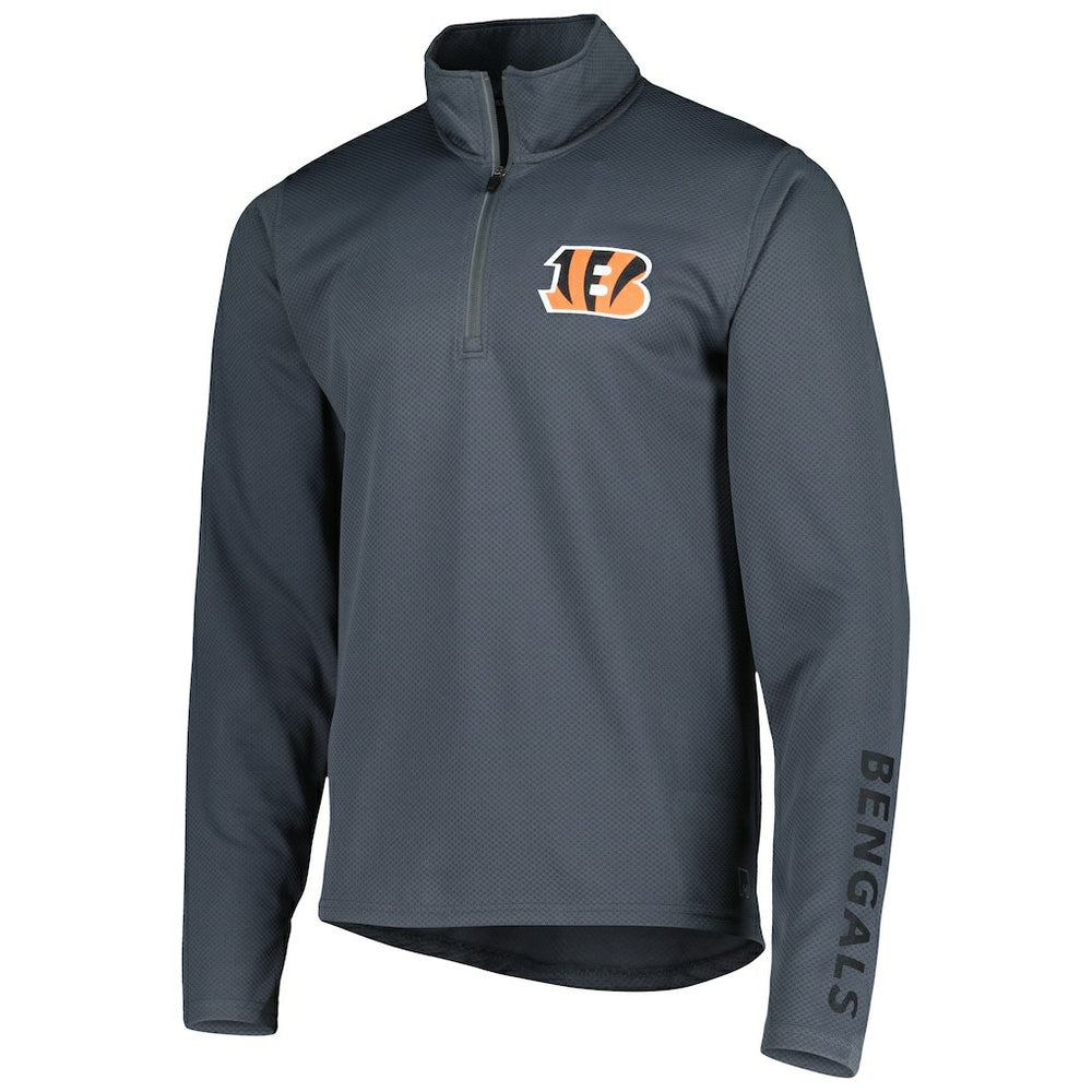 MSX by Michael Strahan Half-Zip Pullover - Cincinnati Bengals