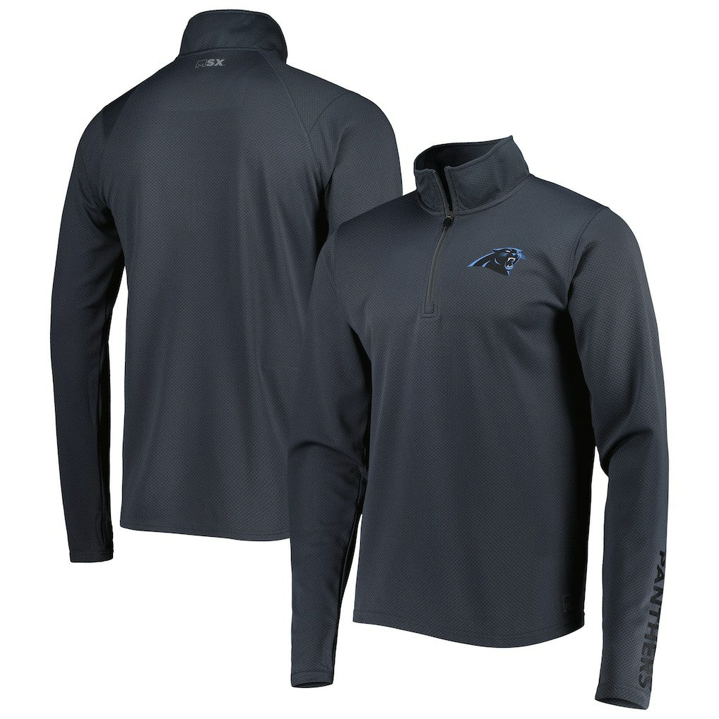 MSX by Michael Strahan Half-Zip Pullover - Carolina Panthers