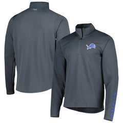 MSX by Michael Strahan Half-Zip Pullover - Detroit Lions