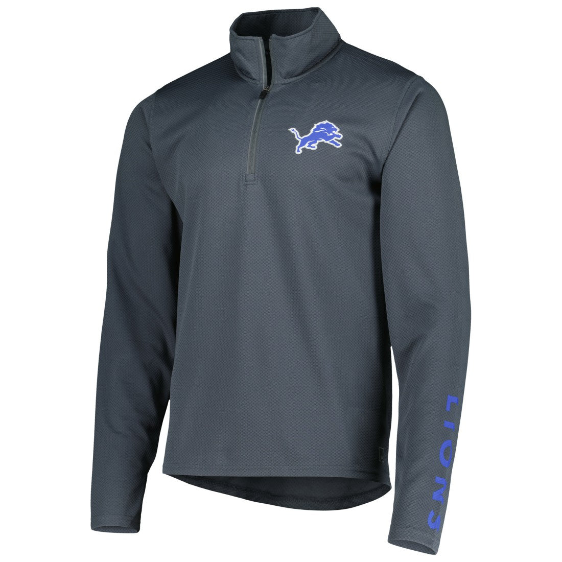 MSX by Michael Strahan Half-Zip Pullover - Detroit Lions