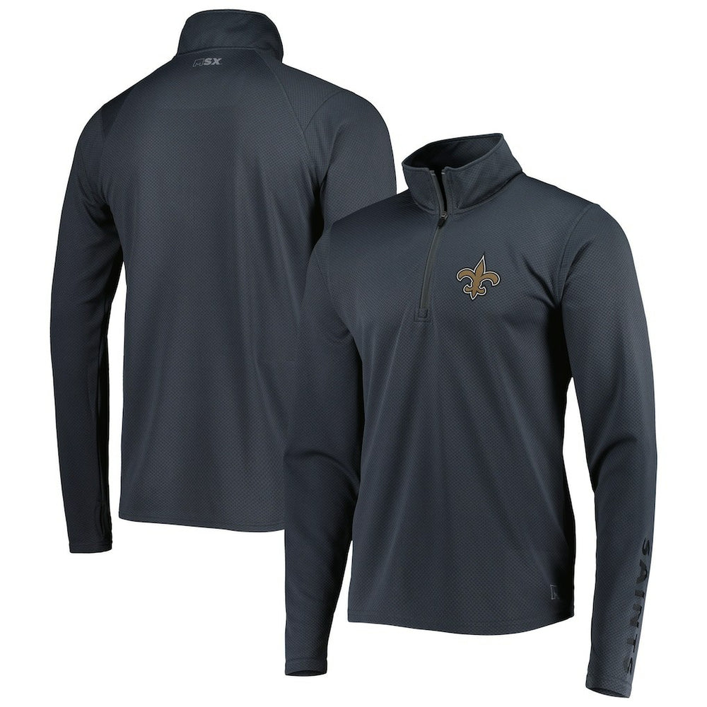 MSX by Michael Strahan Half-Zip Pullover - New Orleans Saints