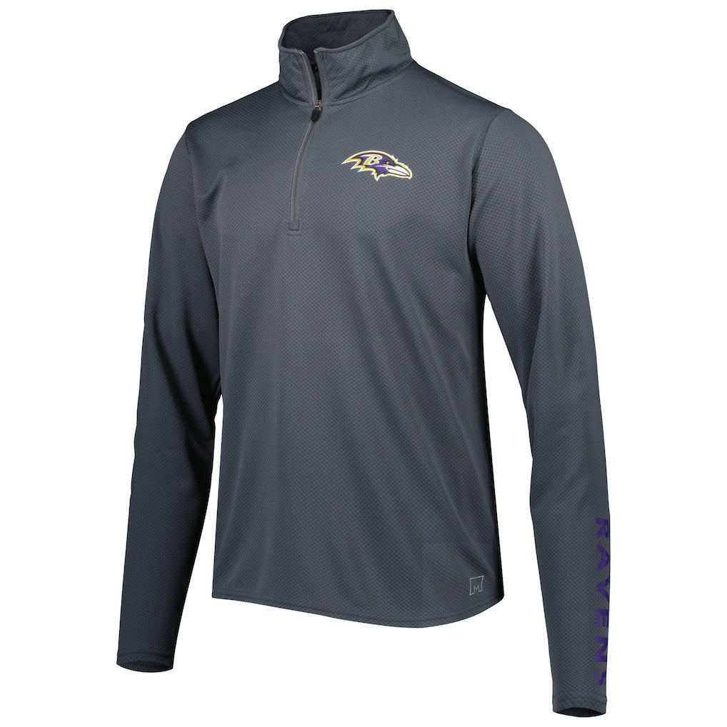 MSX by Michael Strahan Half-Zip Pullover - Baltimore Ravens