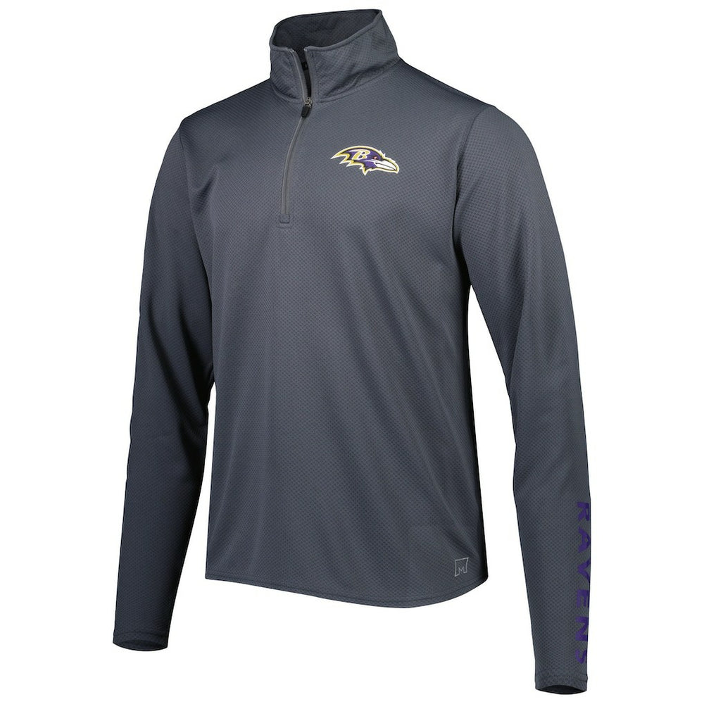 MSX by Michael Strahan Half-Zip Pullover - Baltimore Ravens