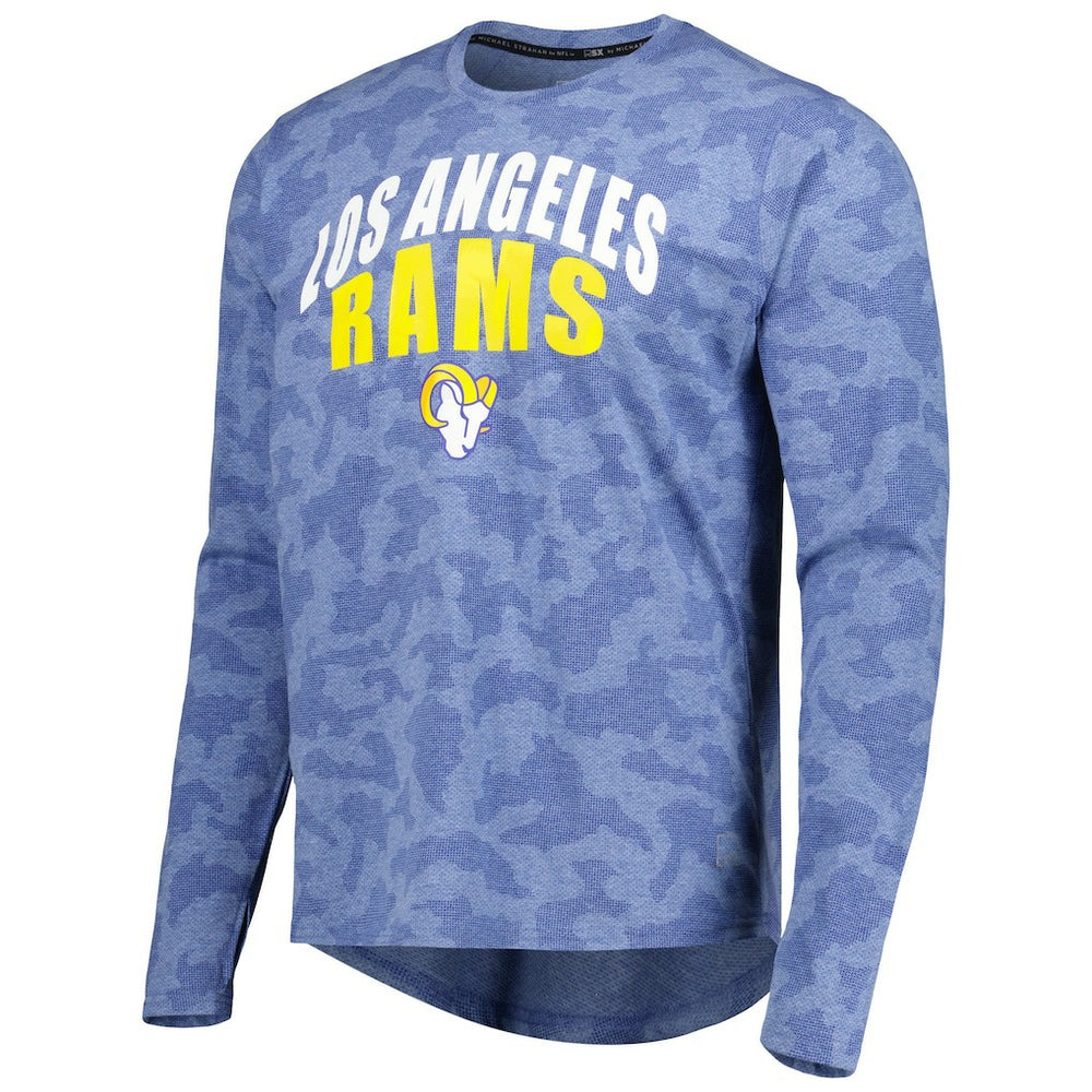MSX by Michael Strahan Performance Camo Long Sleeve T-Shirt - Los Angeles Rams