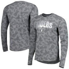 MSX by Michael Strahan Performance Camo Long Sleeve T-Shirt - Las Vegas Raiders