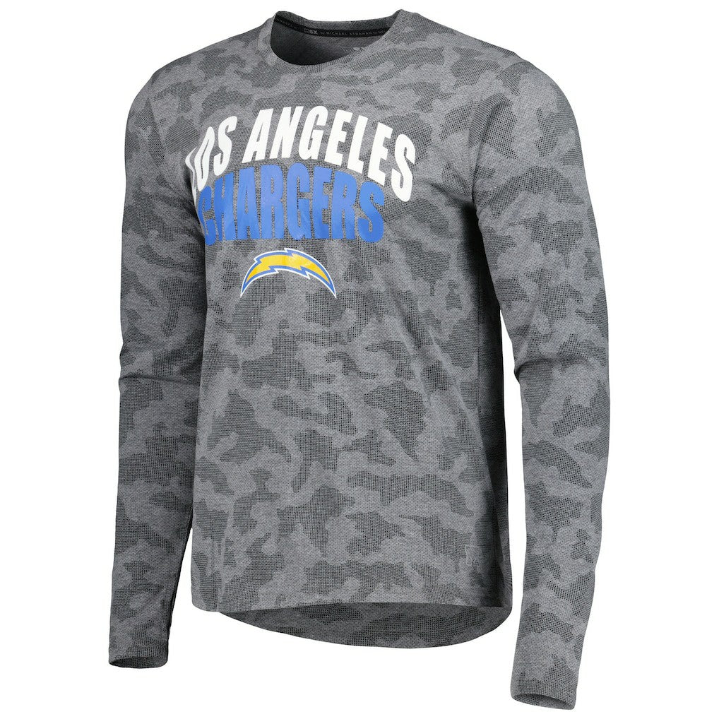 MSX by Michael Strahan Performance Camo Long Sleeve T-Shirt - Los Angeles Chargers
