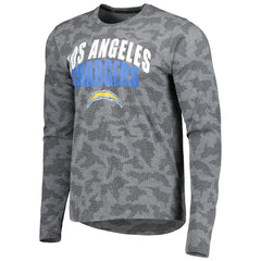 MSX by Michael Strahan Performance Camo Long Sleeve T-Shirt - Los Angeles Chargers
