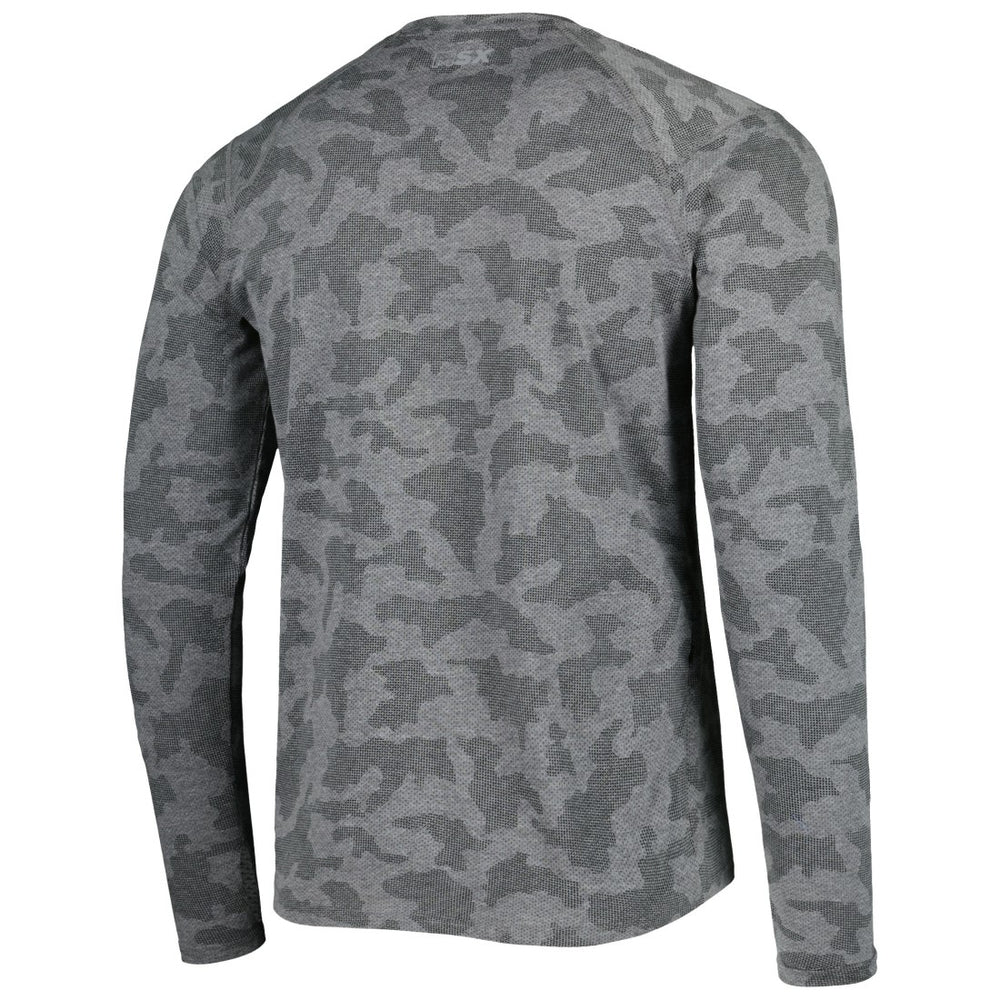 MSX by Michael Strahan Performance Camo Long Sleeve T-Shirt - Detroit Lions