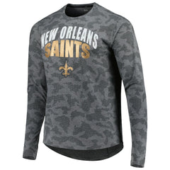 MSX by Michael Strahan Performance Camo Long Sleeve T-Shirt - New Orleans Saints