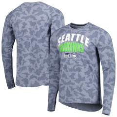 MSX by Michael Strahan Performance Camo Long Sleeve T-Shirt - Seattle Seahawks