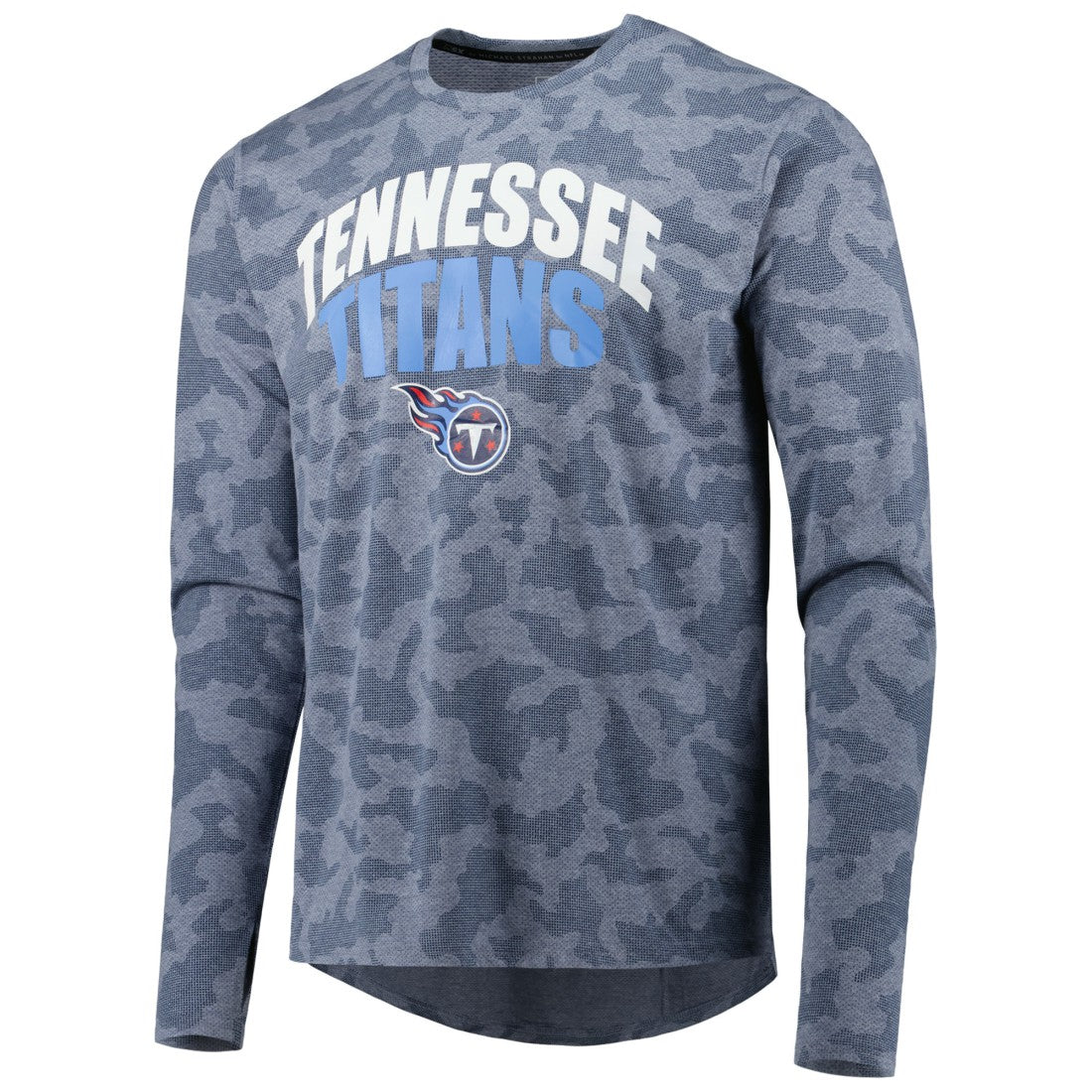 MSX by Michael Strahan Performance Camo Long Sleeve T-Shirt - Tennessee Titans