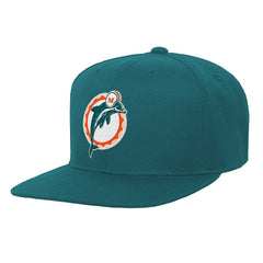 Youth Gridiron Classics Ground Snapback Hat - Miami Dolphins