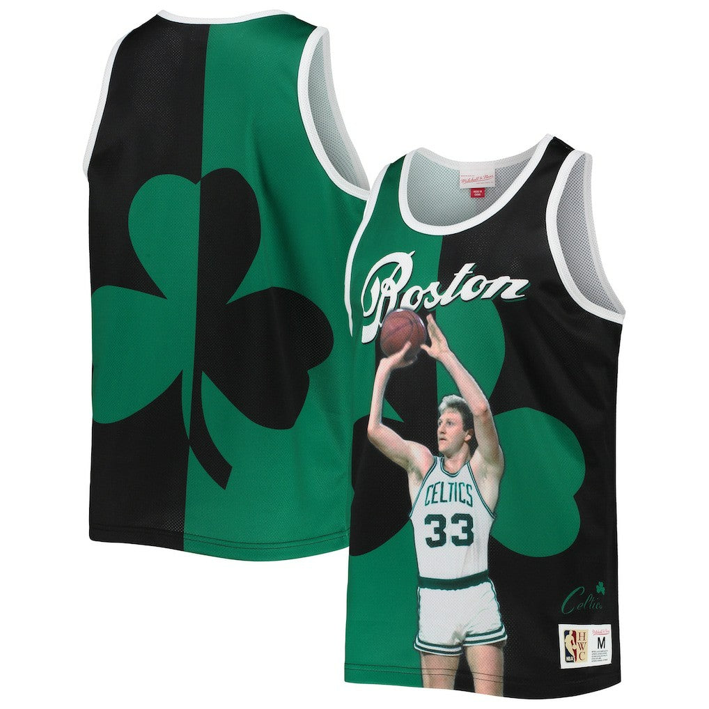NBA Larry Bird Boston Celtics Sublimated Player Tank Top