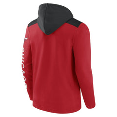 NBA Chicago Bulls Skyhook Colorblock Full-Zip Hoodie