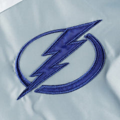 NHL Blue/Silver Tampa Bay Lightning Tommy Hilfiger Women's Staci Half-Zip Windbreaker Jacket