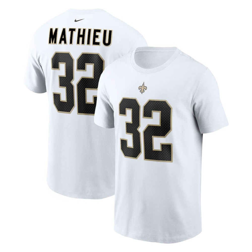 Tyrann Mathieu  Player Name & Number T-Shirt - New Orleans Saints