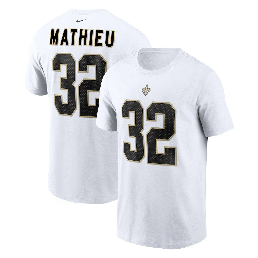 Tyrann Mathieu  Player Name & Number T-Shirt - New Orleans Saints