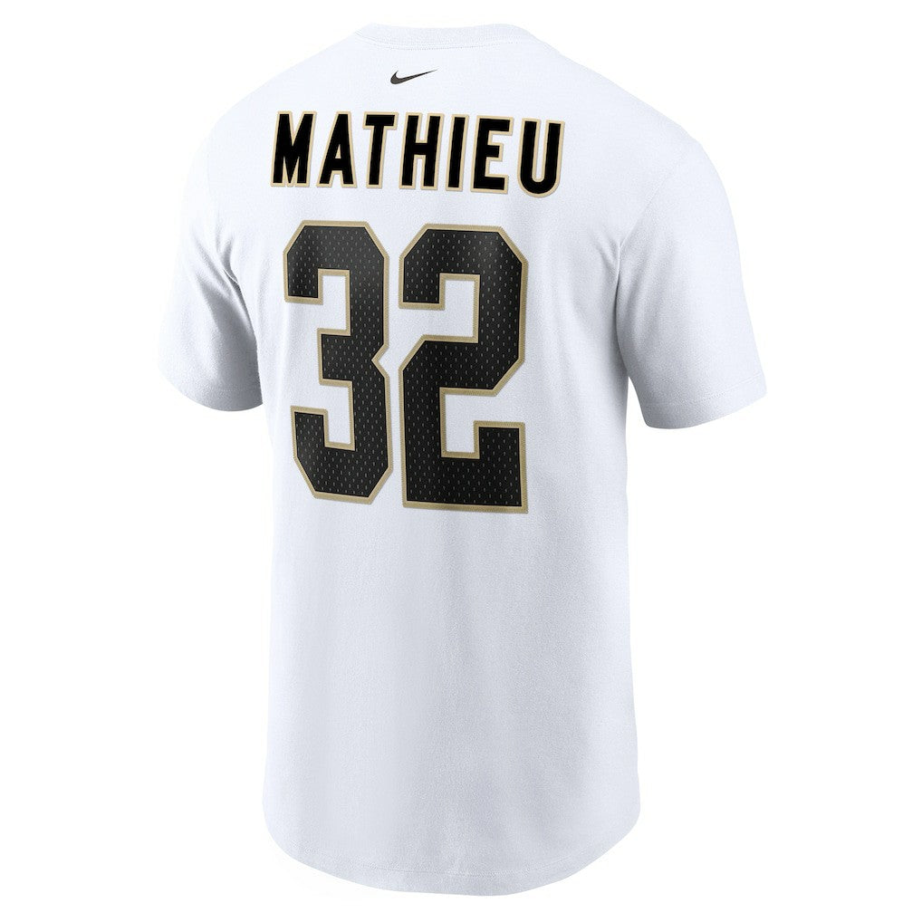 Tyrann Mathieu  Player Name & Number T-Shirt - New Orleans Saints