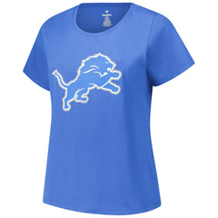 Aidan Hutchinson  Women's Plus Size Fair Catch Name & Number Scoop Neck T-Shirt - Detroit Lions