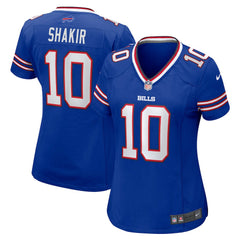 Khalil Shakir  Women's Game Jersey - Buffalo Bills