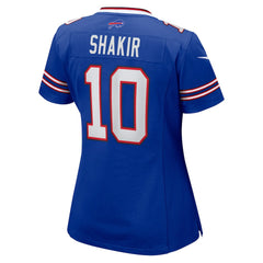 Khalil Shakir  Women's Game Jersey - Buffalo Bills