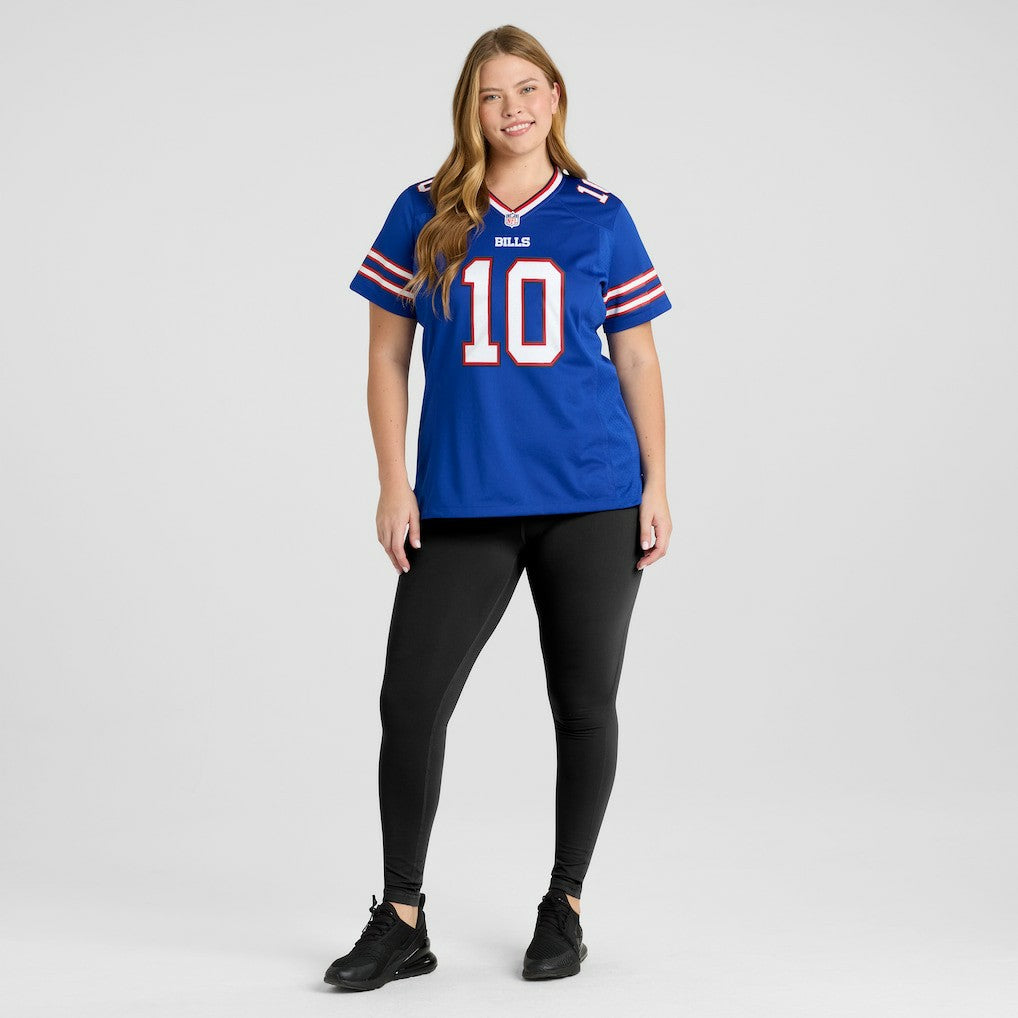 Khalil Shakir  Women's Game Jersey - Buffalo Bills