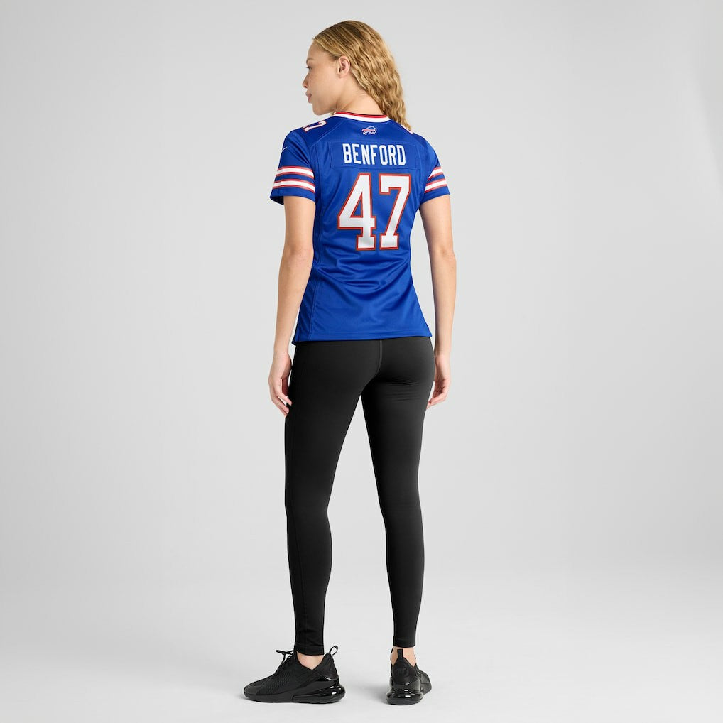 Christian Benford  Women's Game Jersey - Buffalo Bills