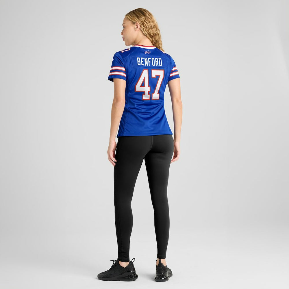 Christian Benford  Women's Game Jersey - Buffalo Bills