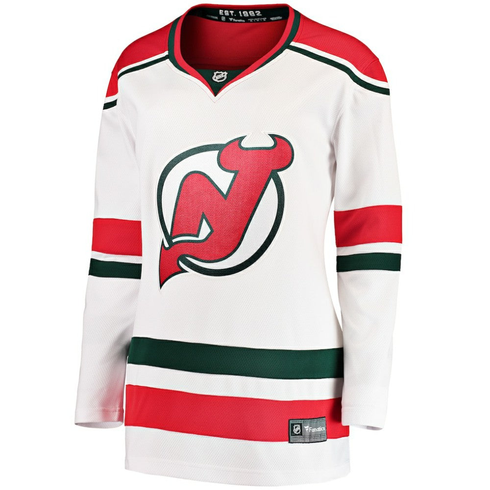 NHL White New Jersey Devils Fanatics Women's Alternate Breakaway Jersey