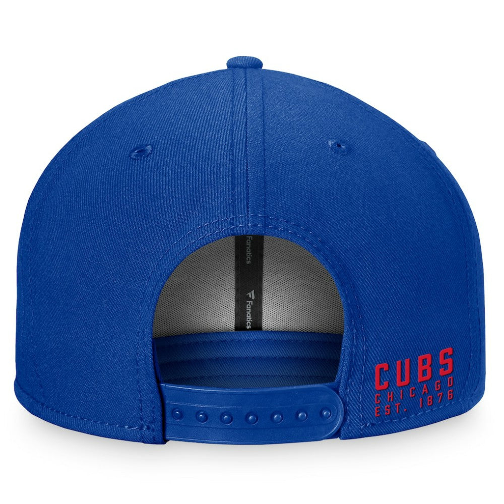 MLB Chicago Cubs Fanatics Fundamental Shadow Snapback Hat