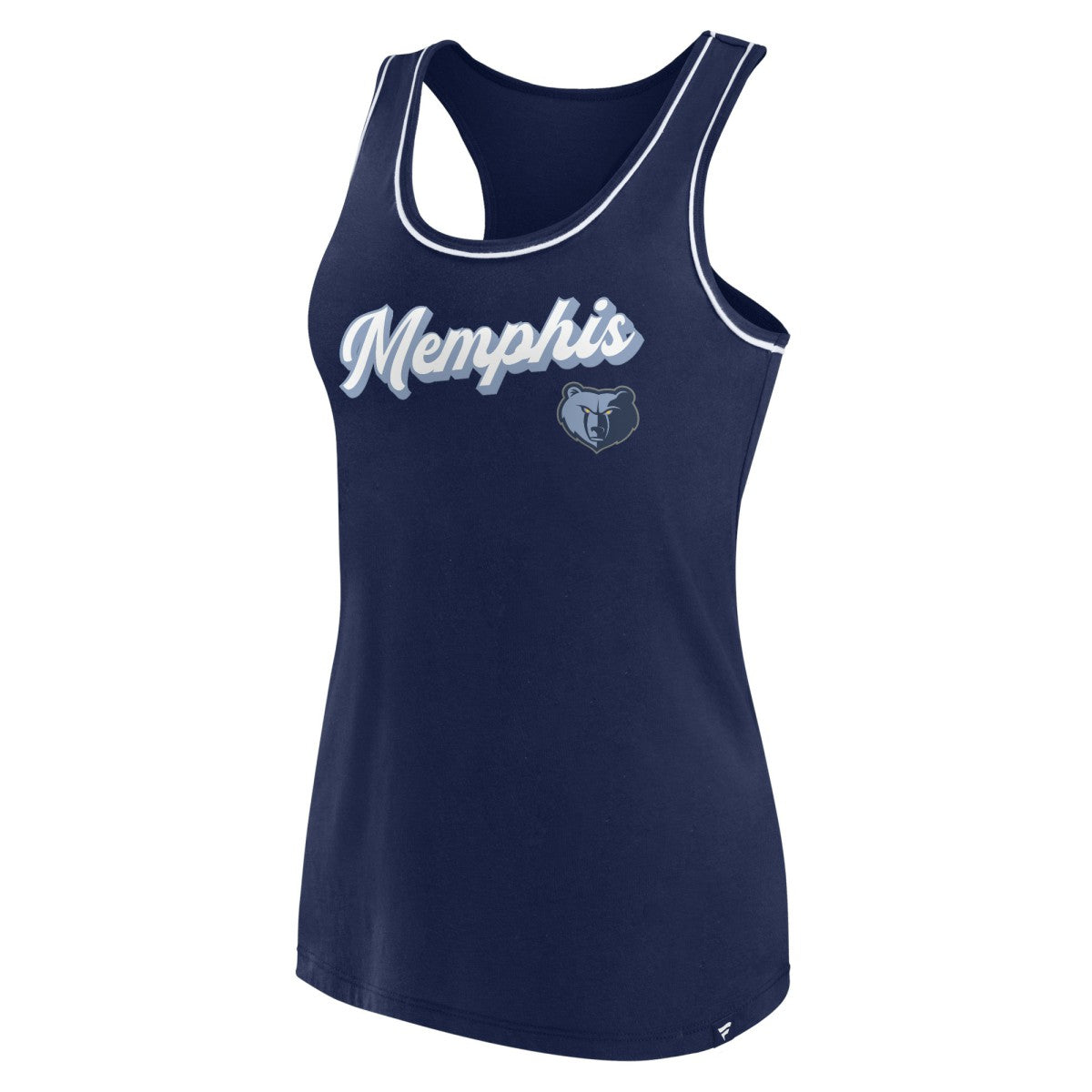 NBA Memphis Grizzlies Women's Wordmark Logo Racerback Tank Top