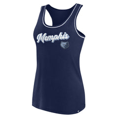 NBA Memphis Grizzlies Women's Wordmark Logo Racerback Tank Top
