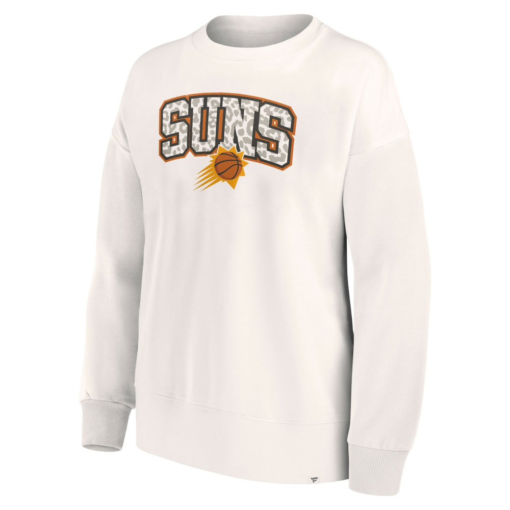 NBA Phoenix Suns Women's Tonal Leopard Pullover Sweatshirt