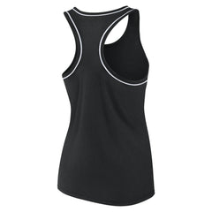 NHL Black Pittsburgh Penguins Fanatics Women's Wordmark Logo Racerback Scoop Neck Tank Top